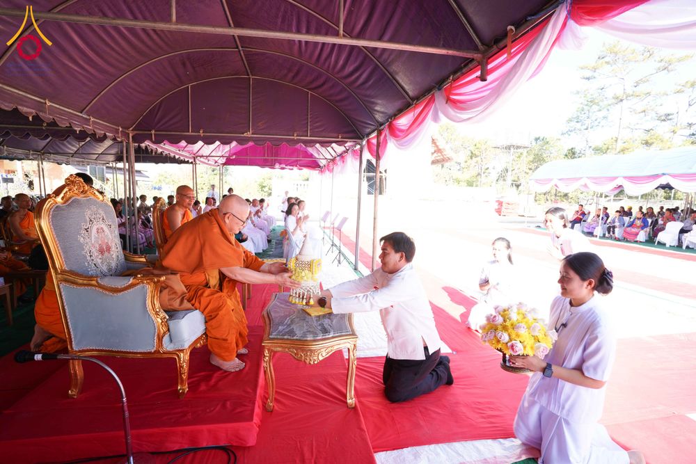 ภาพ No.309209:วันเสาร์ที่ 7 กุมภาพันธ์ พ.ศ.2569 พิธีบรรจุพระบรมสารีริกธาตุ ประดิษฐาน  ณ เจดีย์วัดทุ่งเจริญธรรม อ.อมก๋อย จ.เชียงใหม่