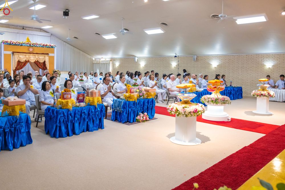 ภาพ No.284368:วันอาทิตย์ที่ 19 ตุลาคม พ.ศ.2568  พิธีทอดกฐินสามัคคี ณ วัดพระธรรมกายเท็กซัส สหรัฐอเมริกา