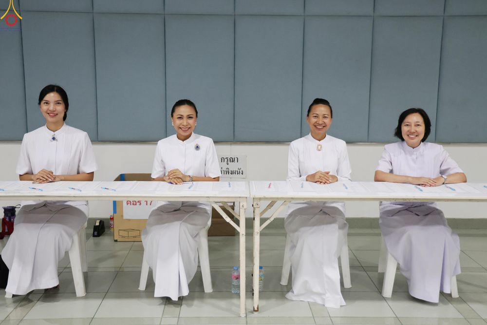 ภาพ No.319267:วันที่ 5 เมษายน พ.ศ.2569 ประชุมทีมงานลงทะเบียนพระสังฆาธิการ เพื่อพิธีถวายมหาสังฆทาน 40,000 กว่าวัดทั่วประเทศ จัดโดย กองต้อนรับพระกัลยาณมิตร วัดพระธรรมกาย