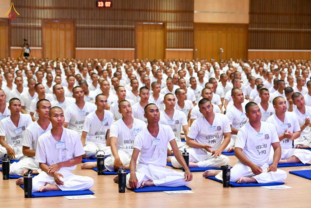 ภาพ No.340319:วันที่ 23 กรกฎาคม พ.ศ. 2569 พิธีเปิดโครงการพัฒนาคุณธรรม จริยธรรม สำหรับนักเรียนนายสิบตำรวจ (นสต.) รุ่นที่ 17 ศูนย์ฝึกอบรมตำรวจภูธรภาค 1 ระหว่างวันที่ 23-27 กรกฏาคม 2569 ( 5 วัน 4 คืน) ณ ศูนย์ปฏิบัติธรรมเวิล์ดพีช วัลเล่ย์ (World Peace Valley) เขาใหญ่  ต.ห