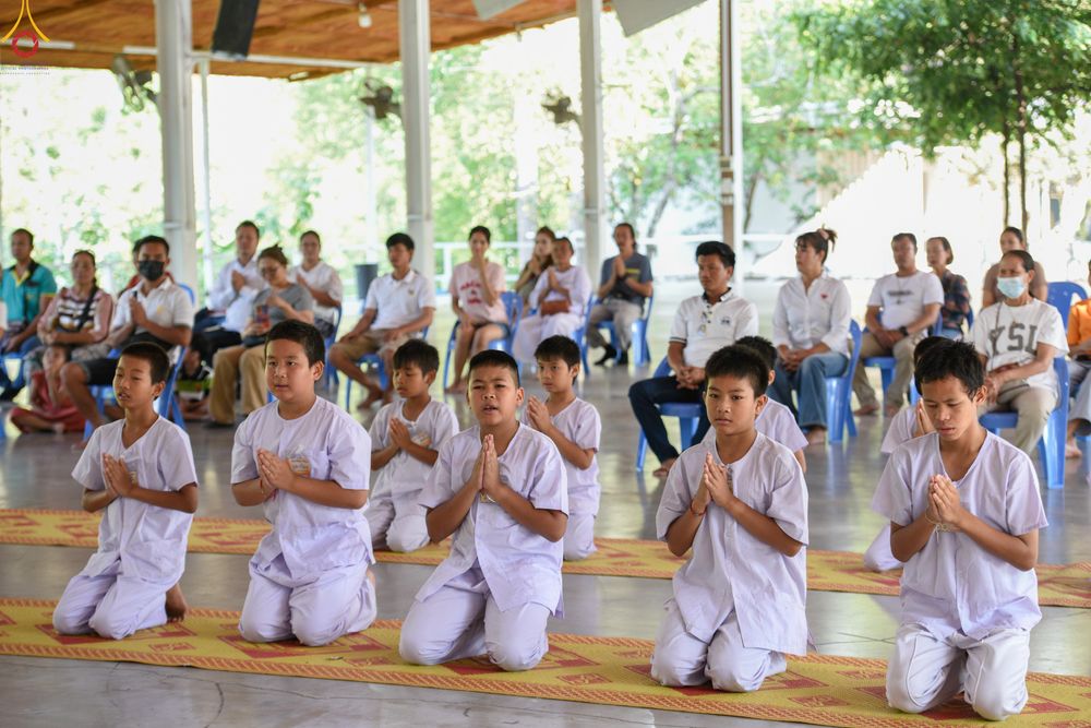 ภาพ No.317368:วันพุธที่ 1 เมษายน พ.ศ. 2569 พิธีตัดปอยผมยุวธรรมทายาท โครงการบรรพชาสามเณรฟื้นฟูพระพุทธศาสนา (ภาคฤดูร้อน) ปิดเทอมเติมธรรม ณ ศูนย์ปฏิบัติธรรมบุญประสาน จ.สระบุรี