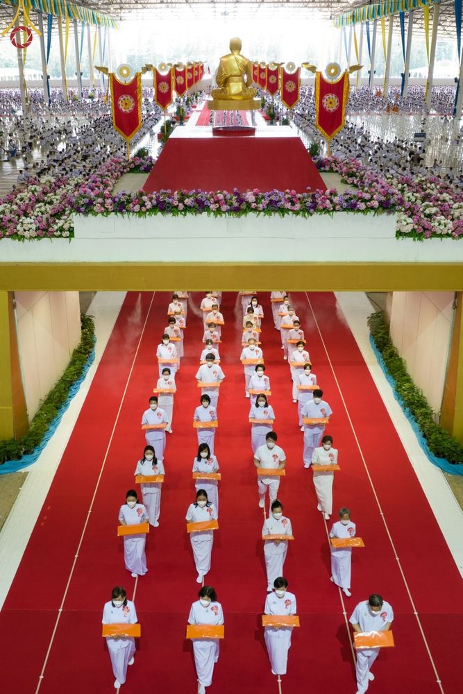 ภาพ No.65276:พิธีทอดผ้าป่า ในวันอาทิตย์ต้นเดือนที่ 4 ธันวาคม พ.ศ. 2565 ณ วัดพระธรรมกาย จ.ปทุมธานี