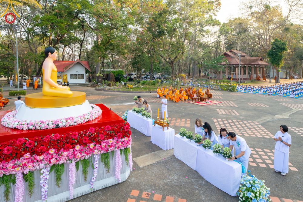 ภาพ No.310470:วันอาทิตย์ที่ 22 กุมภาพันธ์ พ.ศ. 2569 พิธีอัญเชิญพระประธาน “พระธรรมกาย” เพื่อไปประดิษฐาน ณ ธุดงเข้าสถานอำนาจเจริญ จังหวัดอำนาจเจริญ