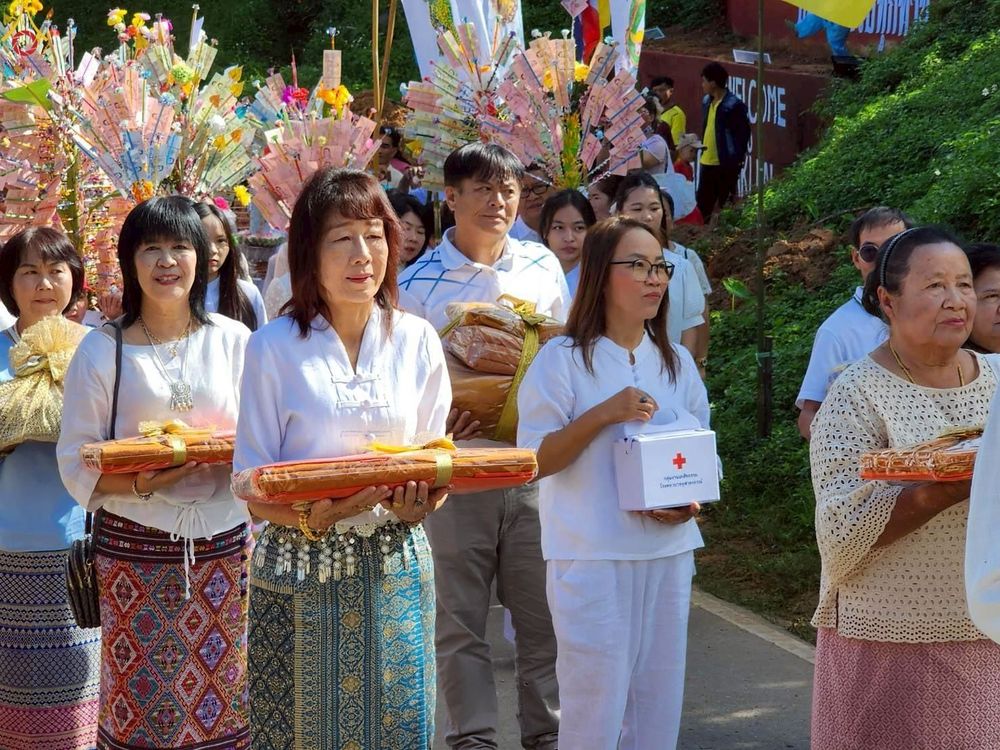 ภาพ No.268711:วันที่ 26 ตุลาคม พ.ศ. 2568 พิธีทอดกฐินสามัคคีทั่วไทย ณ วัดปางมะกล้วย ต.ป่าแป๋ อ.แม่แตง จ.เชียงใหม่ โดยคณะศิษยานุศิษย์ บูชาธรรม 81 ปี หลวงพ่อธัมมชโย