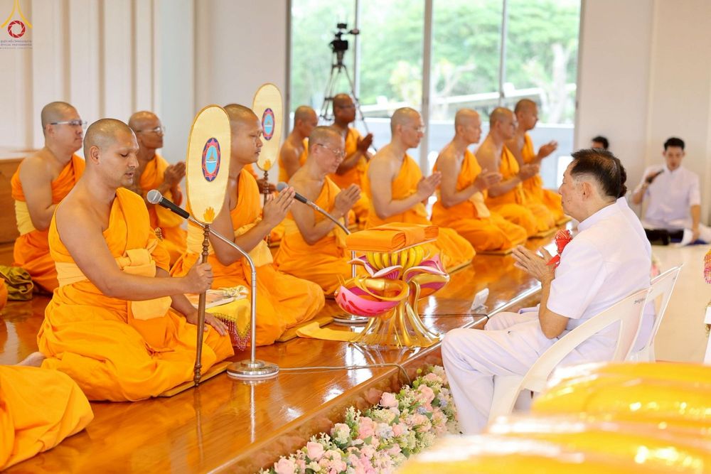 ภาพ No.268462:วันพฤหัสบดีที่ 23 ตุลาคม พ.ศ. 2568 พิธีทอดกฐินเพื่อสร้างกุฏิสงฆ์ ณ ศูนย์ปฏิบัติธรรมนานาชาติสะเดา จ.สงขลา