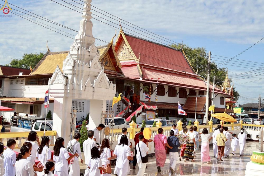 ภาพ No.267039:วันที่ 25 ตุลาคม พ.ศ. 2568 พิธีทอดกฐินสามัคคีทั่วไทย ณ วัดตราชู อำเภอพรหมบุรี จังหวัดสิงห์บุรี โดยคณะศิษยานุศิษย์ บูชาธรรม 81 ปี หลวงพ่อธัมมชโย