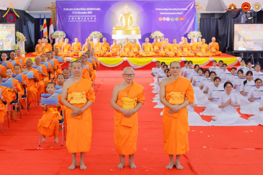 ภาพ No.280015:วันที่ 31 ธันวาคม พ.ศ. 2568 พิธีปิดโครงการอบรมสามเณรอินโดนีเซีย