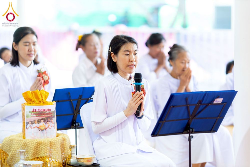 ภาพ No.274666:วันอาทิตย์ที่ 23 พฤศจิกายน พ.ศ. 2568 พิธีทอดผ้าป่าสามัคคี เพื่อระดมทุนสร้างกุฏิที่พักสามเณร ณ ศูนย์ปฏิบัติธรรมสวนผึ้ง จ.ราชบุรี