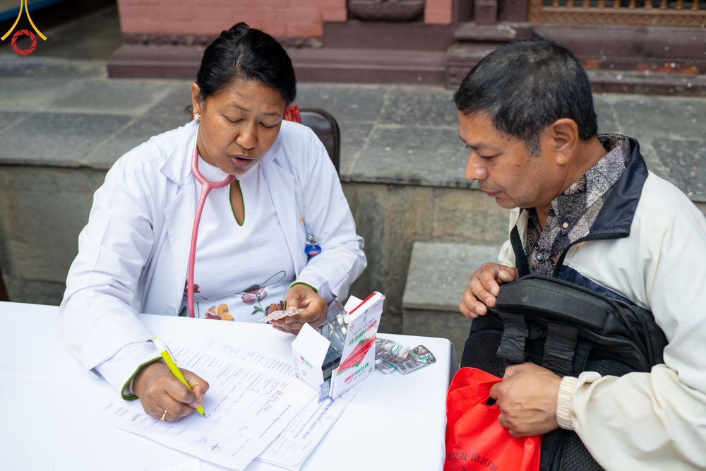 ภาพ No.313181:วันอังคารที่ 10 มีนาคม พ.ศ. 2569 ประมวลภาพบรรยากาศวันแรก โครงการบวชธรรมทายาท ประเทศเนปาล ณ วัดอเชศวร (Aksheswar Mahavihar )