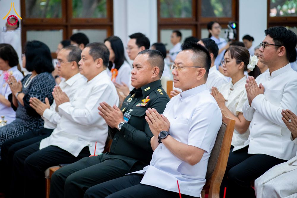 ภาพ No.314531:วันศุกร์ที่ 20 มีนาคม พ.ศ. 2569 พิธีบำเพ็ญกุศล คุณพ่อณรงค์ จินตมากุล โยมบิดา พระครูปลัดรัตนวีรวัฒน์ (รังสฤษดิ์ อิทฺธิจินตโก) ที่ปรึกษาเจ้าคณะจังหวัดปทุมธานี เจ้าอาวาสวัดพระธรรมกาย  ณ ห้องปลูกศรัทธา 2 วัดพระธรรมกาย ปทุมธานี