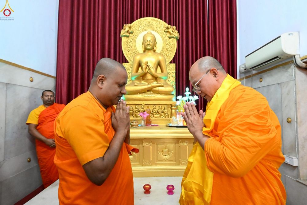 ภาพ No.263376:วันที่ 17 ตุลาคม พ.ศ. 2568 ทอดกฐินสมทบวัดต่างประเทศ ณ วัดมหาโพธิเดลลี ประเทศอินเดีย 