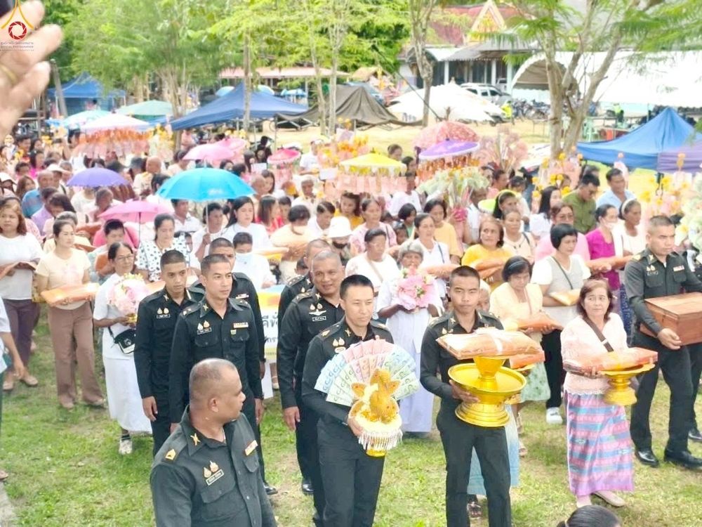 ภาพ No.270635:วันที่ 19 ตุลาคม พ.ศ. 2568 พิธีทอดกฐินสามัคคีทั่วไทย ณ วัดบ้านลุ่ม อ.นาทวี จ.สงขลา โดยคณะศิษยานุศิษย์ บูชาธรรม 81 ปี หลวงพ่อธัมมชโย