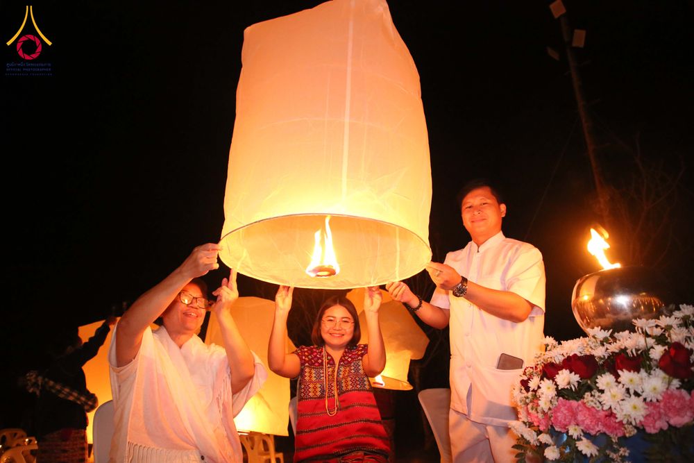 ภาพ No.309120:วันศุกร์ที่ 6 กุมภาพันธ์ พ.ศ.2569 พิธีจุดประทีปโคมลาน ปล่อยโคมลอยถวายเป็นพุทธบูชา  ณ ลานธรรมเจดีย์วัดทุ่งเจริญธรรม อ.อมก๋อย จ.เชียงใหม่