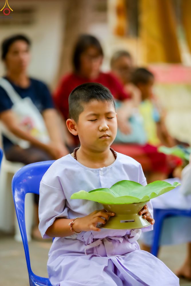 ภาพ No.317942:วันพฤหัสบดีที่ 2 เมษายน พ.ศ.2569 พิธีปลงผม , พิธีขอขมามอบบาตรและผ้าไตร , พิธีบรรพชาสามเณร จำนวน 28 รูป   ณ วัดโซกเป็ดอภิญญาโณ ต.เมืองเก่า อ.เมือง จ.สุโขทัย