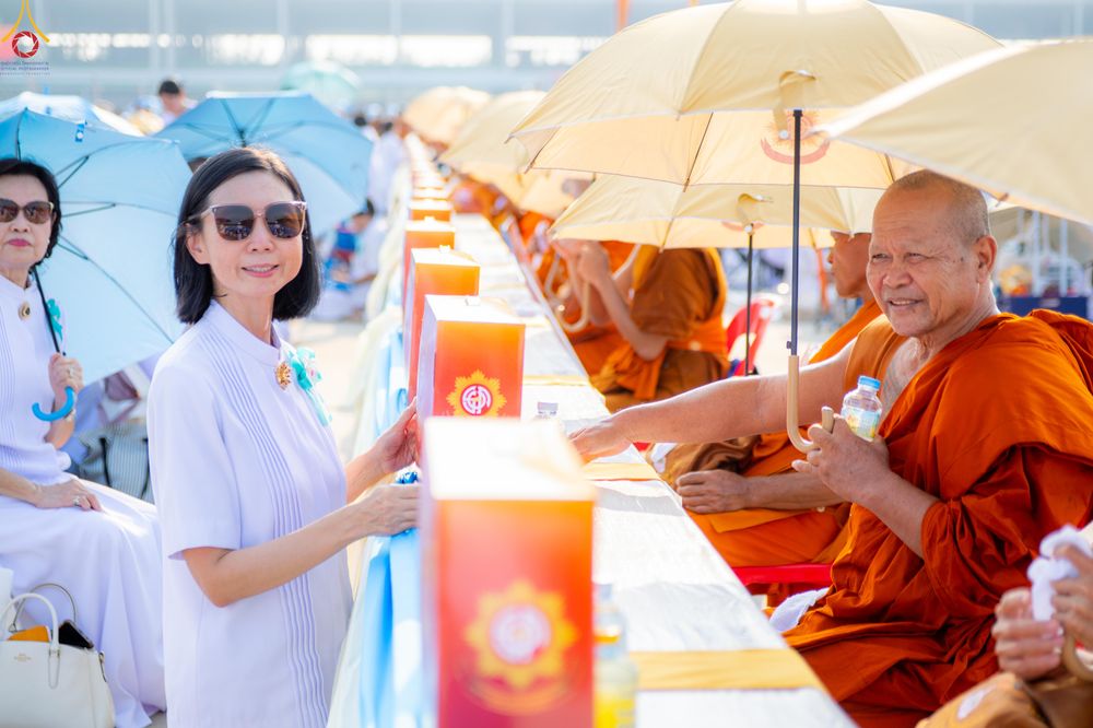 ภาพ No.326620:วันที่ 22 เมษายน พ.ศ.2569(วันคุ้มครองโลก) งานถวายมหาสังฆทาน 40,000 กว่าวัดทั่วประเทศ บรรยากาศความปลื้มตลอดทั้งวัน