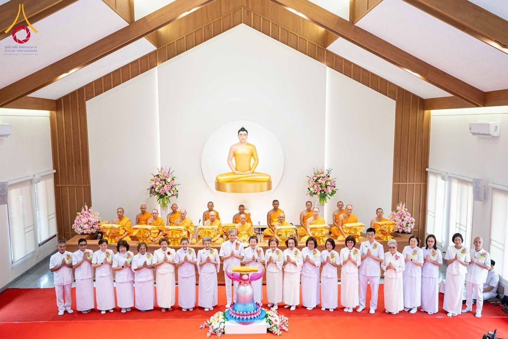 ภาพ No.345278:วันเสาร์ที่ 22 สิงหาคม พ.ศ.2569 พิธีฉลองอาคารสมปรารถนา  ณ วัดกลางธนรินทร์ ต.บ้านแป้ง อ.พรหมบุรี จ.สิงห์บุรี