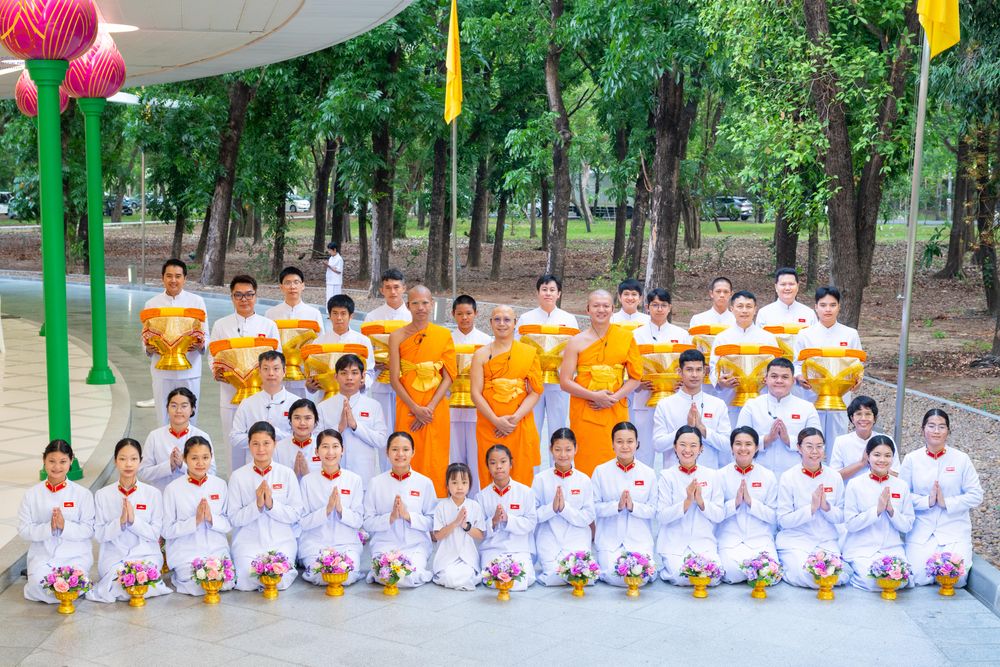ภาพ No.328374:วันเสาร์ที่ 2 พฤษภาคม พ.ศ.2569 พิธีอุปสมบทสามเณรเตรียม DCI รุ่นที่ 23 ณ อุโบสถพระไตรปิฎก วัดพระธรรมกาย จังหวัดปทุมธานี