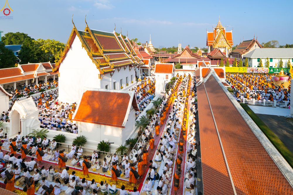 ภาพ No.295434:วันที่ 16 มกราคม พ.ศ. 2569 พิธีต้อนรับพระธรรมยาตรา อนุสรณ์สถานลำดับที่ 4 (ภาพชุดที่ 2) สถานที่เกิดด้วยกายธรรม ณ วัดโบสถ์บน ต.บางคูเวียง จ.นนทบุรี ในโครงการธรรมยาตรา กตัญญูบูชา มหาปูชนียาจารย์ พระมงคลเทพมุนี(สด จนฺทสโร) พระผู้ปราบมาร อนุสรณ์สถาน 7 แห่ง ปี