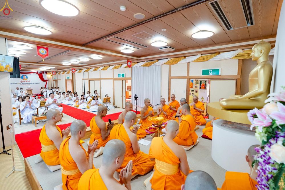 ภาพ No.261808:วันที่ 17 ตุลาคม พ.ศ. 2568 พิธีทอดกฐินวัดพระธรรมกายนางาโน่ ประเทศญี่ปุ่น  "เชื่อมสายบุญพระผู้ปราบมาร" บูชาธรรม 141 ปี พระมงคลเทพมุนี (สด จนฺทสโร)