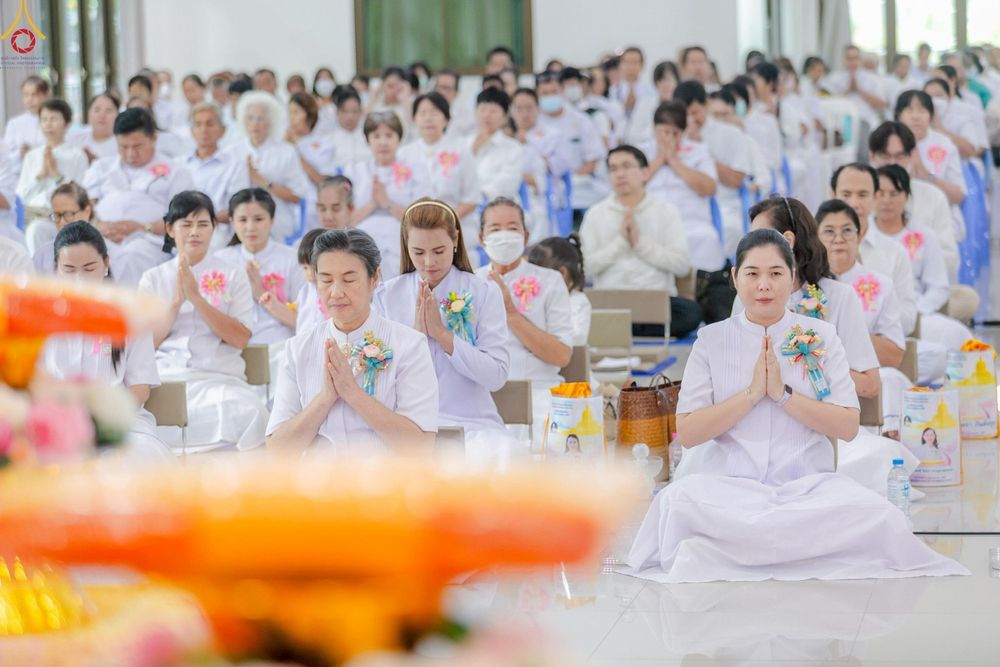 ภาพ No.246840:วันอาทิตย์ที่ 14 กันยายน พ.ศ. 2568 พิธีทอดผ้าป่า ซื้อดิน ปรับพื้นที่ลานธรรม  และพิธีกลั่นแผ่นดิน โปรยทราย สถาปนาองค์พระเจดีย์ เพื่อสร้างสันติภาพโลก  ณ ศูนย์ปฏิบัติธรรมสระบุรี อ.พระพุทธบาท จ.สระบุรี