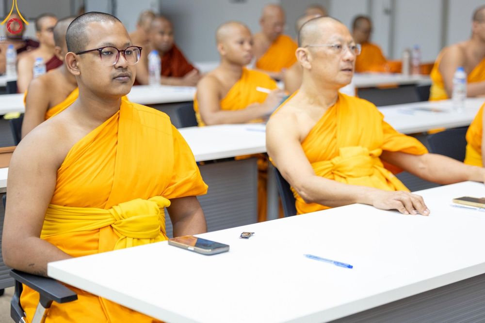 ภาพ No.63409:การสัมมนา World Peace Inner Peace : Lord Buddha 's Social Doctrine to resolve Global Issues ณ อาคาร 100 ปี คุณยายอาจารย์ฯ วัดพระธรรมกาย วันพฤหัสบดี ที่ 25 เมษายน พ.ศ. 2567