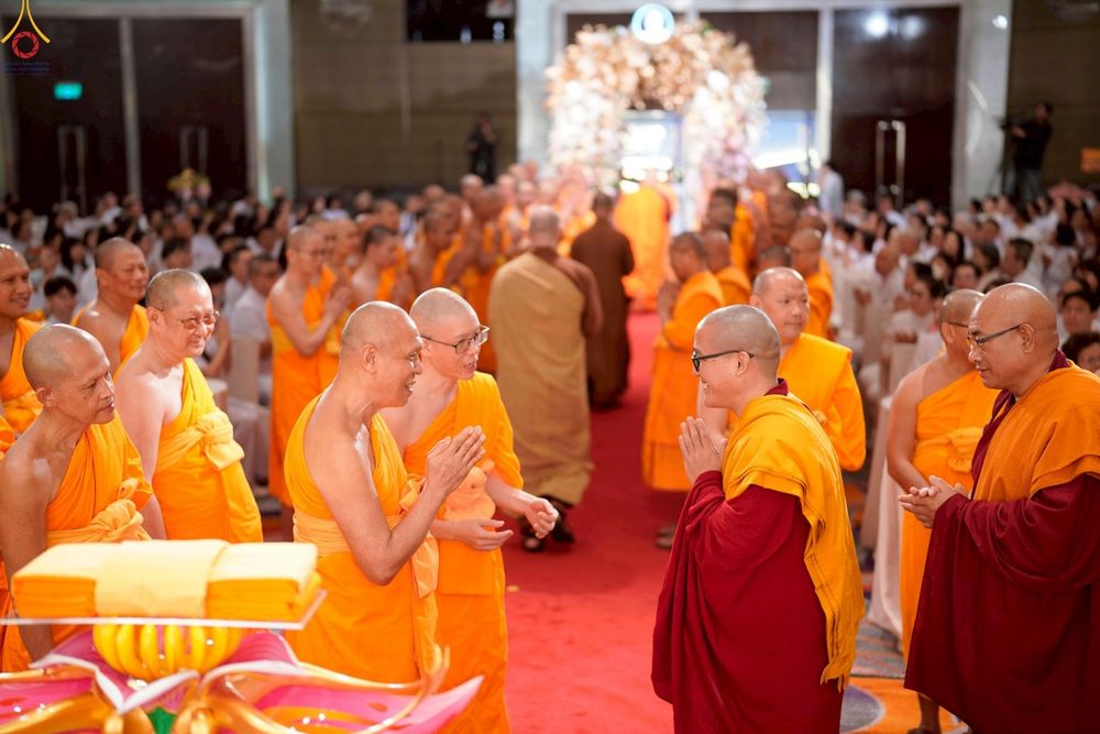 ภาพ No.271432:วันอาทิตย์ที่ 26 ตุลาคม พ.ศ. 2568 พิธีกล่าวสุนทรพจน์รวมสงฆ์ 3 นิกาย  ในวาระครบรอบ 30 ปีวัดพระธรรมกายไทเป
