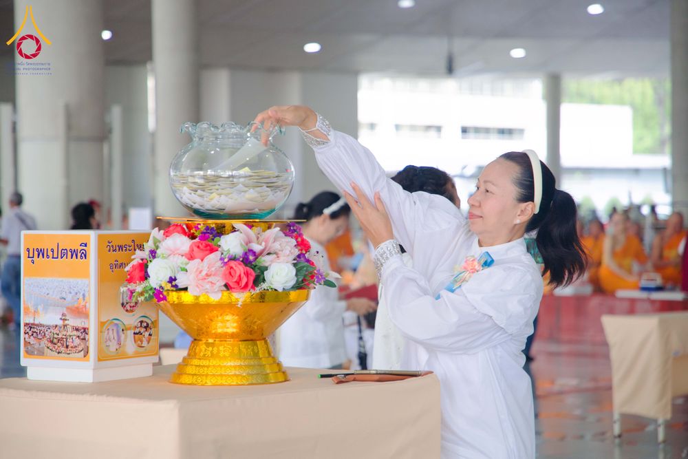 ภาพ No.315302:วันพุธที่ 18 กุมภาพันธ์ พ.ศ. 2569 พิธีบุพเปตพลี ครั้งที่ 179 ณ หอฉันคุณยายอาจารย์ฯ วัดพระธรรมกาย