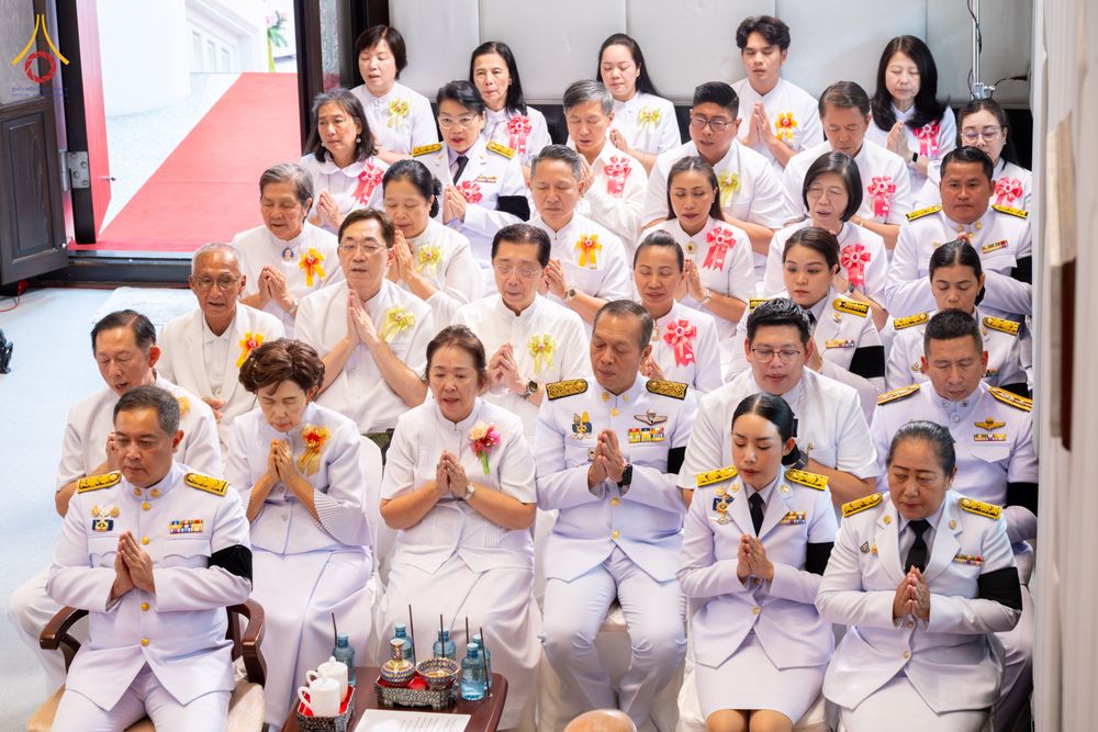 ภาพ No.332310:วันเสาร์ที่ 6 มิถุนายน พ.ศ.2569 พิธีต้อนรับสัญญาบัตร พัดยศ พระราชภาวนาวชิรวิเทศ วิ. ณ อุโบสถพระไตรปิฏก วัดพระธรรมกาย