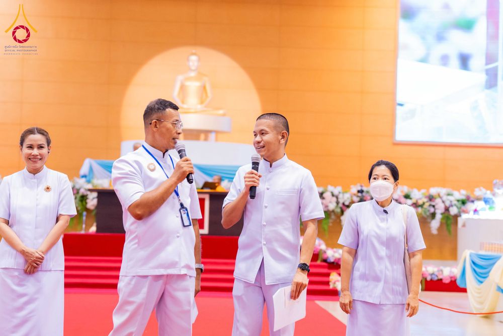 ภาพ No.337972:วันอาทิตย์ต้นเดือน 5 กรกฎาคม พ.ศ.2569 สัมมนาพิเศษ พิธีมอบพระของขวัญ ณ ห้องแก้วสารพัด1 วัดพระธรรมกาย