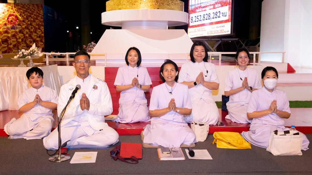 ภาพ No.317739:วันพฤหัสบดีที่ 2 มีนาคม พ.ศ. 2569 พิธีฉลองชัยชิตังเม สวดธัมมจักกัปวัตนสูตร ครบ 8,252,828,282 จบ ในวันขึ้น 15 ค่ำ เดือน 5 ณ วัดพระธรรมกาย จังหวัดปทุมธานี