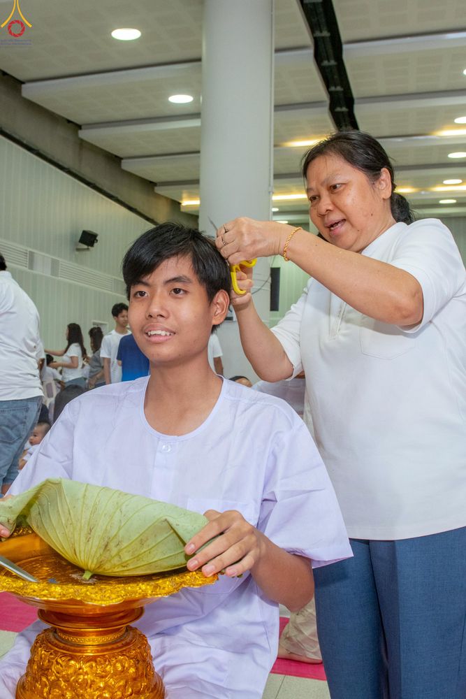 ภาพ No.316812:วันเสาร์ที่ 28 มีนาคม พ.ศ.2569 พิธีปลงผมนาคธรรมทายาท โครงการสามเณรยุวธรรมทายาท รุ่นที่ 34 โครงการสามเณรมัชฌิมธรรมทายาท รุ่นที่ 30 ณ มหารัตนวิหารคด 13 วัดพระธรรมกาย