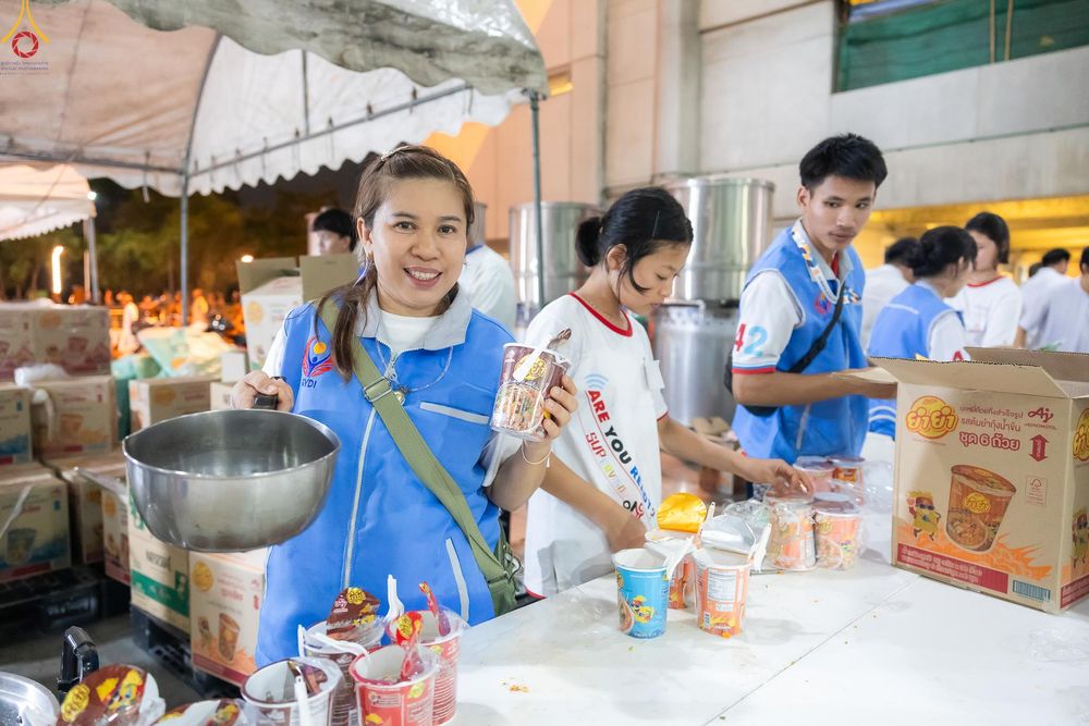 ภาพ No.326639:วันที่ 22 เมษายน พ.ศ.2569(วันคุ้มครองโลก) งานถวายมหาสังฆทาน 40,000 กว่าวัดทั่วประเทศ บรรยากาศความปลื้มตลอดทั้งวัน