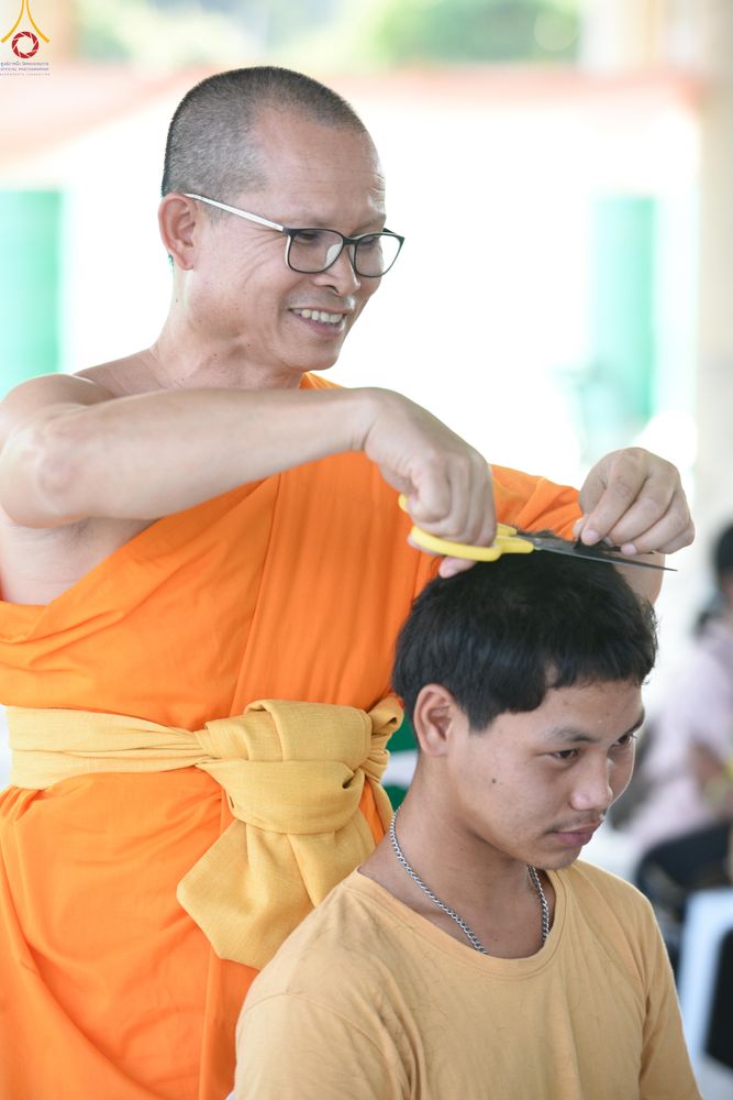 ภาพ No.317356:วันอาทิตย์ที่ 29 มีนาคม พ.ศ. 2569 พิธีตัดปอยผมยุวธรรมทายาท โครงการบรรพชาสามเณรฟื้นฟูพระพุทธศาสนา (ภาคฤดูร้อน) ปิดเทอมเติมธรรม ณ ศูนย์ปฏิบัติธรรมวิหารแดง จ.สระบุรี