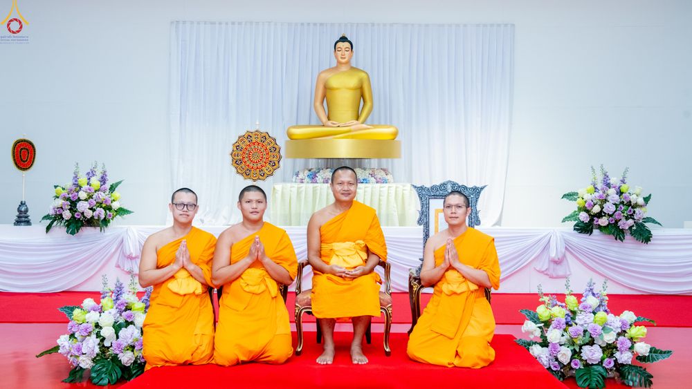 ภาพ No.343031:วันอาทิตย์ที่ 9 สิงหาคม พ.ศ.2569 พิธีมอบพัด ตั้งฐานานุกรม พระราชภาวนาวชิรวิเทศ วิ. ณ ห้องอาคารปลูกศรัทธา 2 วัดพระธรรมกาย