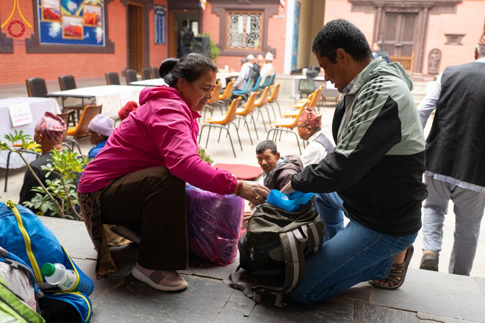 ภาพ No.313156:วันอังคารที่ 10 มีนาคม พ.ศ. 2569 ประมวลภาพบรรยากาศวันแรก โครงการบวชธรรมทายาท ประเทศเนปาล ณ วัดอเชศวร (Aksheswar Mahavihar )