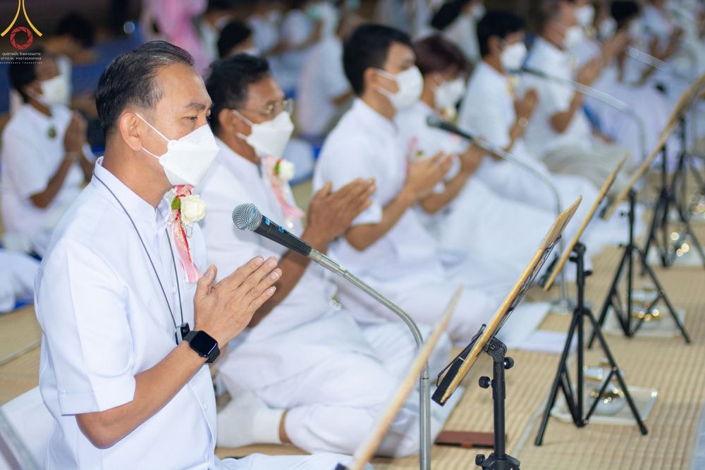 ภาพ No.73964:พิธีถวายภัตตาหารเป็นสังฆทาน แด่คณะพระธรรมยาตราฯ ในโครงการธรรมยาตรากตัญญูบูชา มหาปูชนียาจารย์ พระมงคลเทพมุนี(สด จนฺทสโร) พระผู้ปราบมาร อนุสรณ์สถาน 7 แห่ง ปีที่ 11 วันที่ 24 มกราคม พ.ศ. 2566