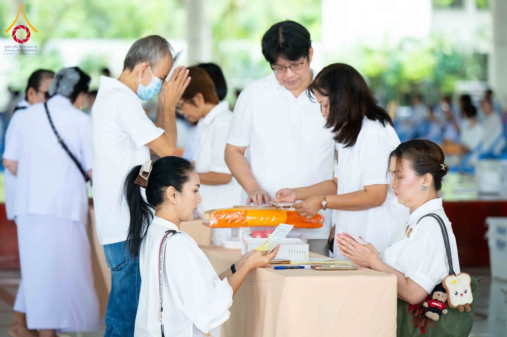 ภาพ No.326680:วันที่ 1 พฤษภาคม พ.ศ.2569 พิธีบุพเปตพลี ครั้งที่ 181 ร่วมอุทิศบุญแด่หมู่ญาติที่ล่วงลับไปแล้ว และสืบทอดอายุพระพุทธศาสนา ณ หอฉันคุณยายอาจารย์ฯ วัดพระธรรมกาย