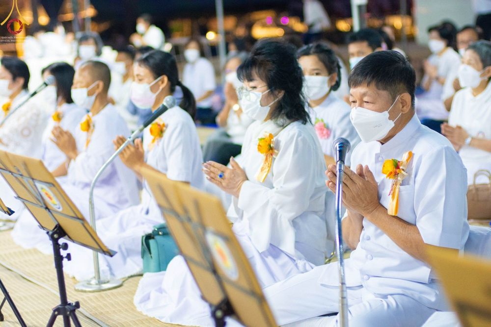 ภาพ No.74071:พิธีถวายภัตตาหารเป็นสังฆทาน แด่คณะพระธรรมยาตราฯ ในโครงการธรรมยาตรากตัญญูบูชา มหาปูชนียาจารย์ พระมงคลเทพมุนี(สด จนฺทสโร) พระผู้ปราบมาร อนุสรณ์สถาน 7 แห่ง ปีที่ 11 วันที่ 25 มกราคม พ.ศ. 2566