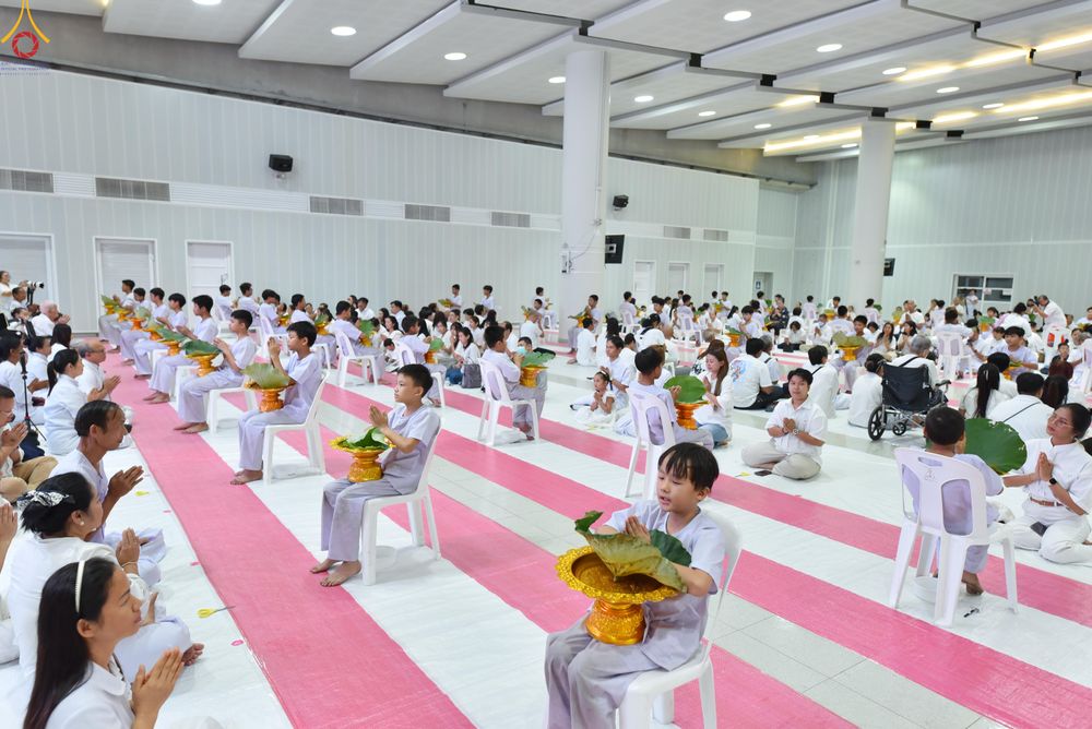 ภาพ No.316769:วันเสาร์ที่ 28 มีนาคม พ.ศ.2569 พิธีปลงผมนาคธรรมทายาท โครงการสามเณรยุวธรรมทายาท รุ่นที่ 34 โครงการสามเณรมัชฌิมธรรมทายาท รุ่นที่ 30 ณ มหารัตนวิหารคด 13 วัดพระธรรมกาย