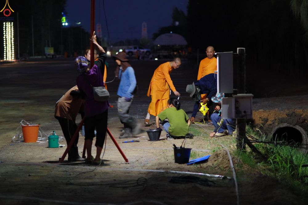 ภาพ No.320999:วันที่ 9 เมษายน พ.ศ.2569 การเตรียมงานจราจร เพื่องานถวายมหาสังฆทาน 40,000 กว่าวัดทั่วประเทศ วันคุ้มครองโลก 22 เมษายน พ.ศ.2569 วัดพระธรรมกาย