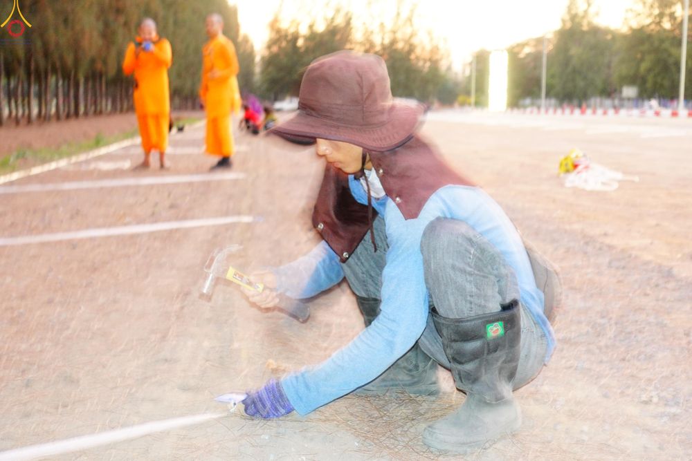 ภาพ No.320964:วันที่ 9 เมษายน พ.ศ.2569 การเตรียมงานจราจร เพื่องานถวายมหาสังฆทาน 40,000 กว่าวัดทั่วประเทศ วันคุ้มครองโลก 22 เมษายน พ.ศ.2569 วัดพระธรรมกาย