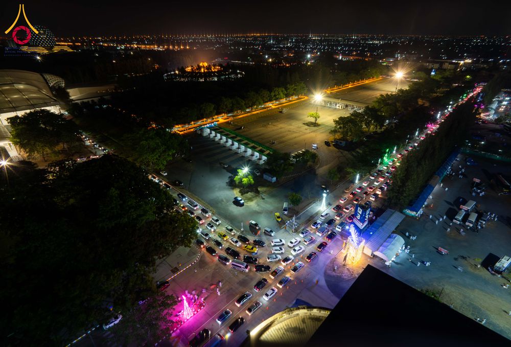 ภาพ No.324579:วันที่ 22 เมษายน พ.ศ.2569 (วันคุ้มครองโลก) บรรยากาศพระสังฆาธิการและสาธุชน การเดินทางกลับ งานถวายมหาสังฆทาน 40,000 กว่าวัดทั่วประเทศ วัดพระธรรมกาย