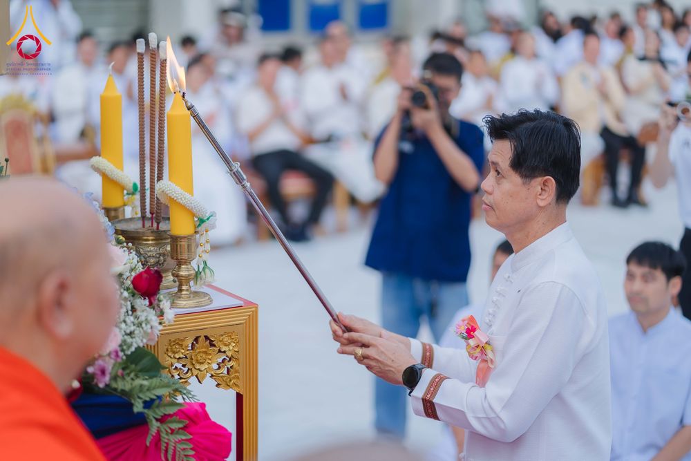 ภาพ No.336851:วันเสาร์ที่ 27 มิถุนายน 2569 พิธีตักบาตรพระ 1,345 รูป  ณ ข่วงสันกำแพง อำเภอสันกำแพง จังหวัดเชียงใหม่