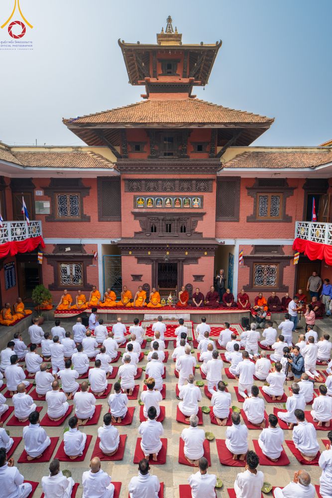 ภาพ No.313319:วันพุธที่ 11 มีนาคม พ.ศ. 2569 พิธีตัดปอยผมโครงการบรรพชาสามเณร  ณ วัดอเชศวร (Aksheswar Mahavihar) ประเทศเนปาล