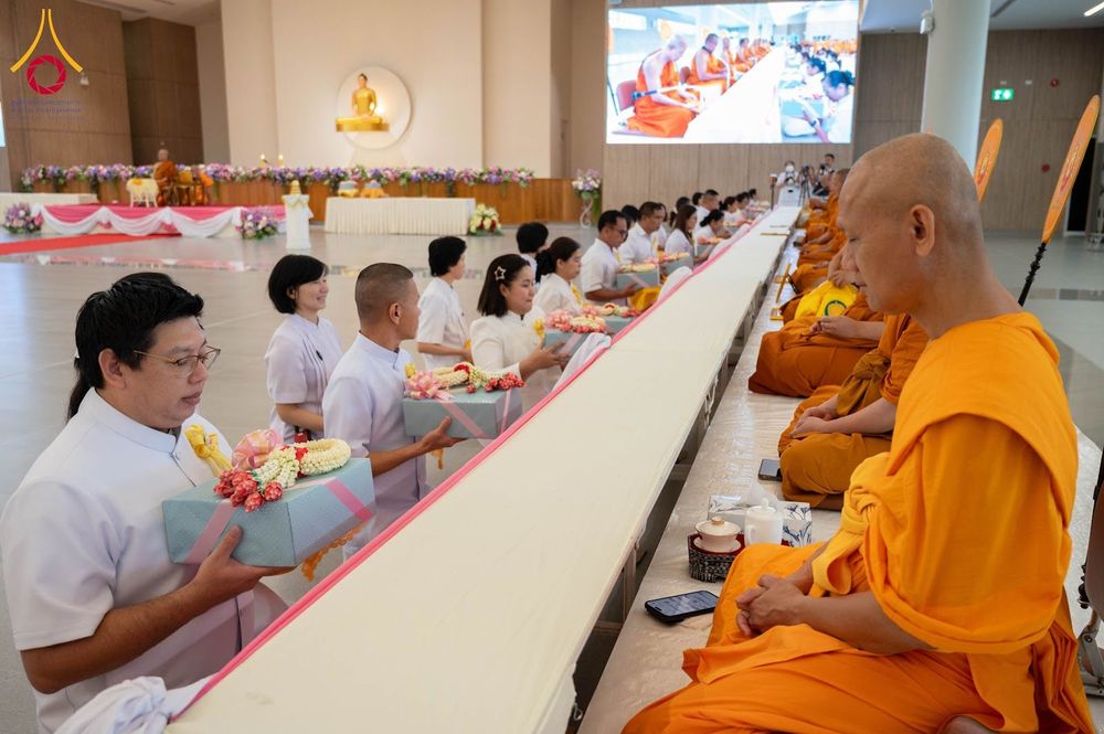 ภาพ No.346730:วันพฤหัสบดี 27 สิงหาคม พ.ศ.2569 พิธีมอบรางวัลแก่สามเณรทรงพระปาฏิโมกข์ปีที่ 4/2569