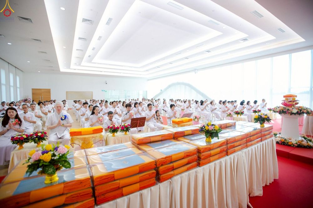 ภาพ No.254271:วันที่ 12 ตุลาคม พ.ศ. 2568 พิธีทอดกฐินสามัคคีวัดพระธรรมกายสิงคโปร์  新加坡法身寺功德衣法会 Dhammakaya Centre Singapore Kathina Ceremony  