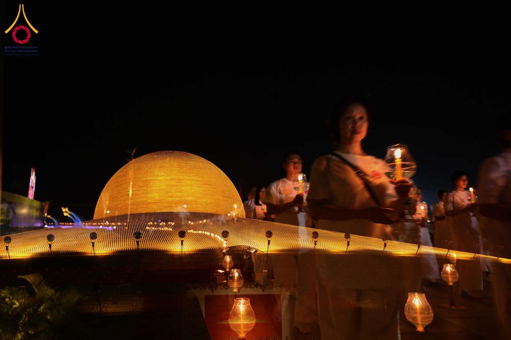 ภาพ No.312277:วันอังคารที่ 3 มีนาคม พ.ศ.2569 พิธีเวียนประทักษิณและจุดมาฆประทีป (ภาพชุดที่ 2) ณ ลานธรรมพระมหาธรรมกายเจดีย์ วัดพระธรรมกาย