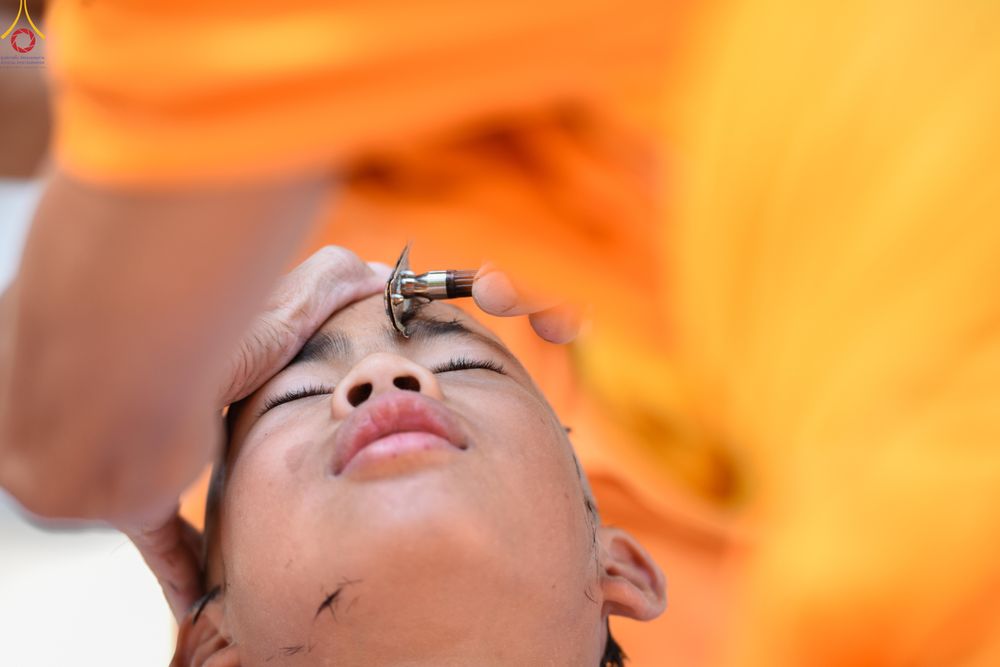 ภาพ No.317394:วันพุธที่ 1 เมษายน พ.ศ. 2569 พิธีตัดปอยผมยุวธรรมทายาท โครงการบรรพชาสามเณรฟื้นฟูพระพุทธศาสนา (ภาคฤดูร้อน) ปิดเทอมเติมธรรม ณ ศูนย์ปฏิบัติธรรมบุญประสาน จ.สระบุรี