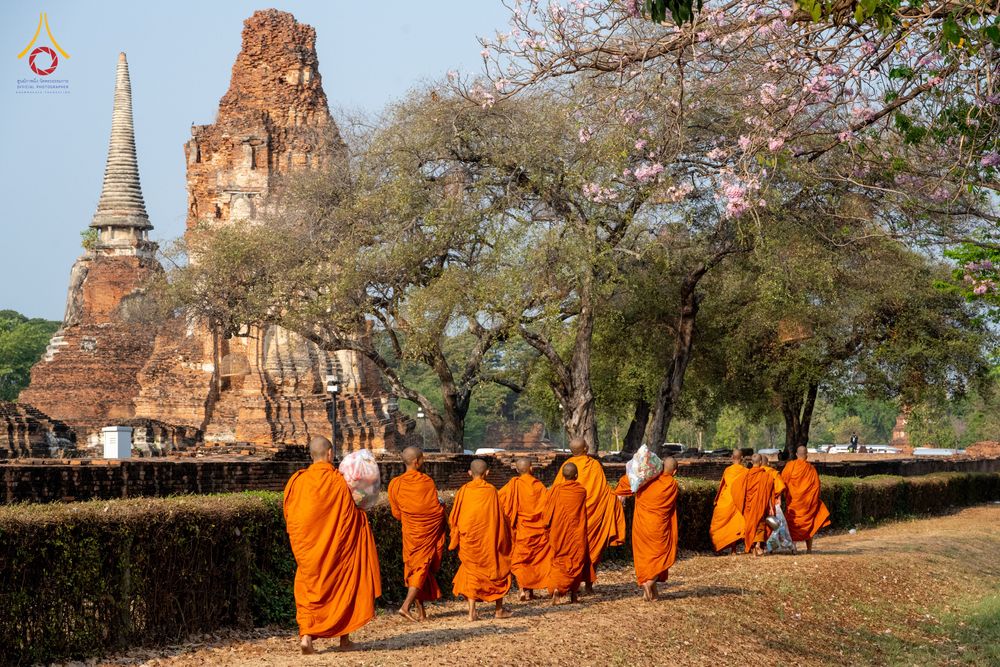 ภาพ No.318105:วันเสาร์ที่ 4 เมษายน พ.ศ. 2569 งานทำบุญเมืองใจกลางอยุธยา  ตักบาตรพระ 1,109 รูป ณ ถนนชีกุน หน้าวัดมหาธาตุ และวัดราชบูรณะ