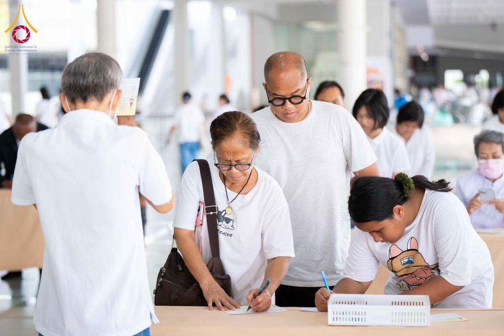 ภาพ No.326675:วันที่ 1 พฤษภาคม พ.ศ.2569 พิธีบุพเปตพลี ครั้งที่ 181 ร่วมอุทิศบุญแด่หมู่ญาติที่ล่วงลับไปแล้ว และสืบทอดอายุพระพุทธศาสนา ณ หอฉันคุณยายอาจารย์ฯ วัดพระธรรมกาย